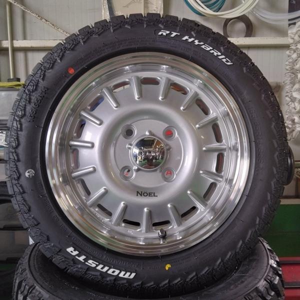 MONSTA TYRES 新品 NBOX N-BOX 夏タイヤ ホイール4本セット 155/65R14