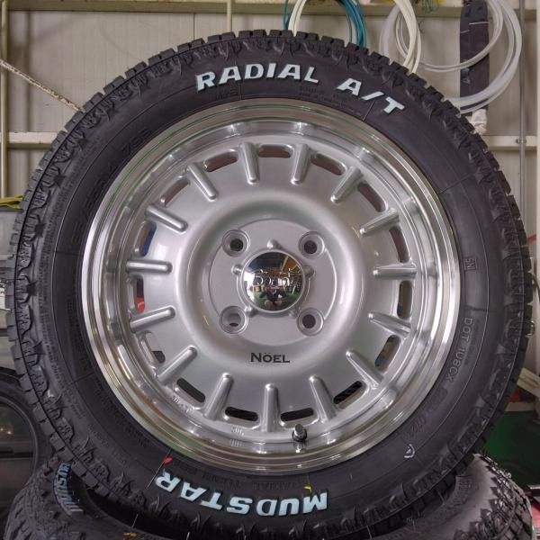 送料込☆マッドスターラジアルＭ/Ｔ☆155/6513☆軽トラ軽バン 155/65R13 軽トラック・バンに MUDSTAR RADIAL M/T マッドスター