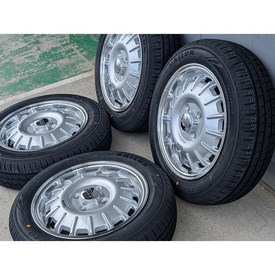 エヴリィ ハイゼット N-VAN キャンバス キャリィ アトレー Bounty ノエル 155/65R14 165/55R14 タイヤホイール セット 14インチの画像
