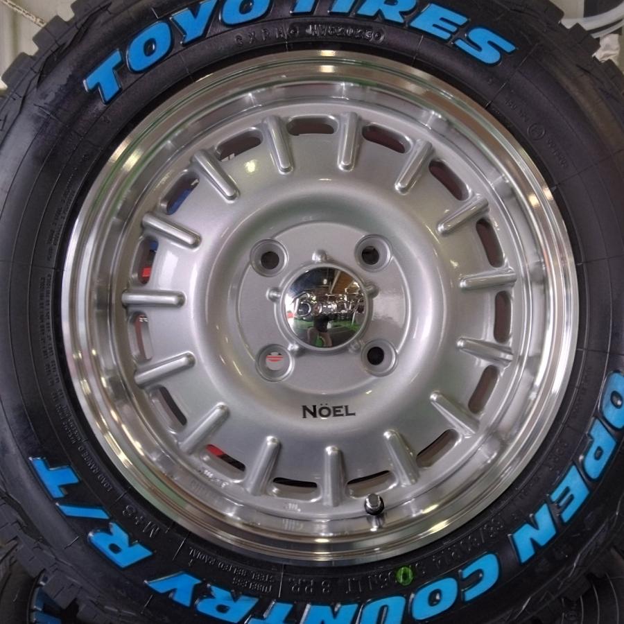 送料込み☆新品セット　トーヨー　165/80R14　ホワイトレター☆サクシード OPEN COUNTRY プロボックス サクシード TOYO OPENCOUNTRY AT3 165