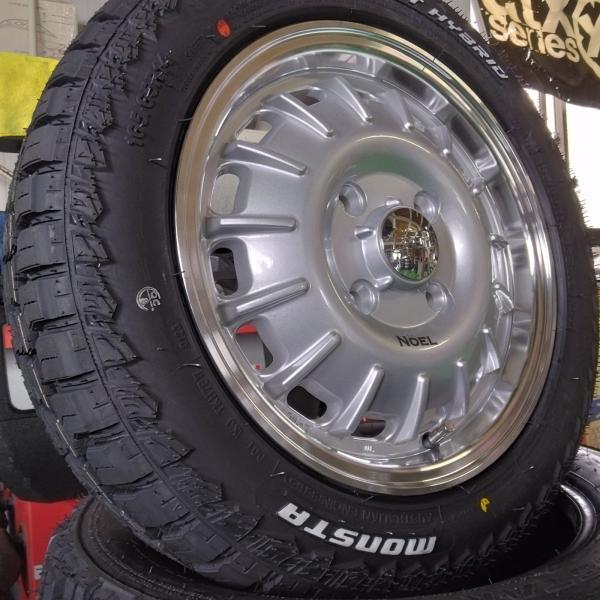 MONSTA TYRES 新発売 Noel 軽トラ 軽バン ハイゼット エヴリィ