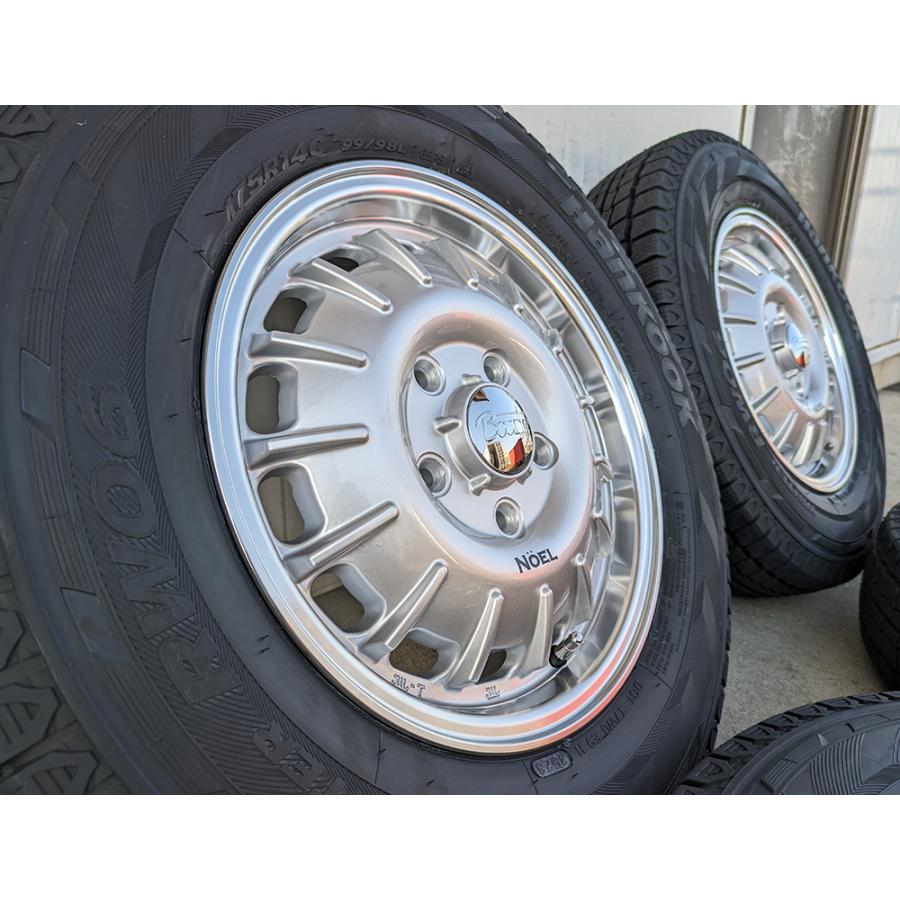 Winter icept プロボックス ADバン スタッドレスタイヤホイールセット