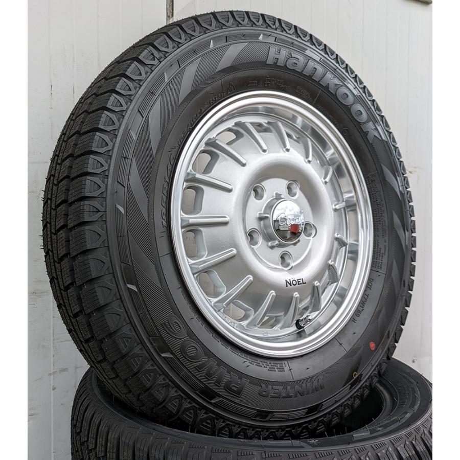 Winter icept プロボックス ADバン スタッドレスタイヤホイールセット
