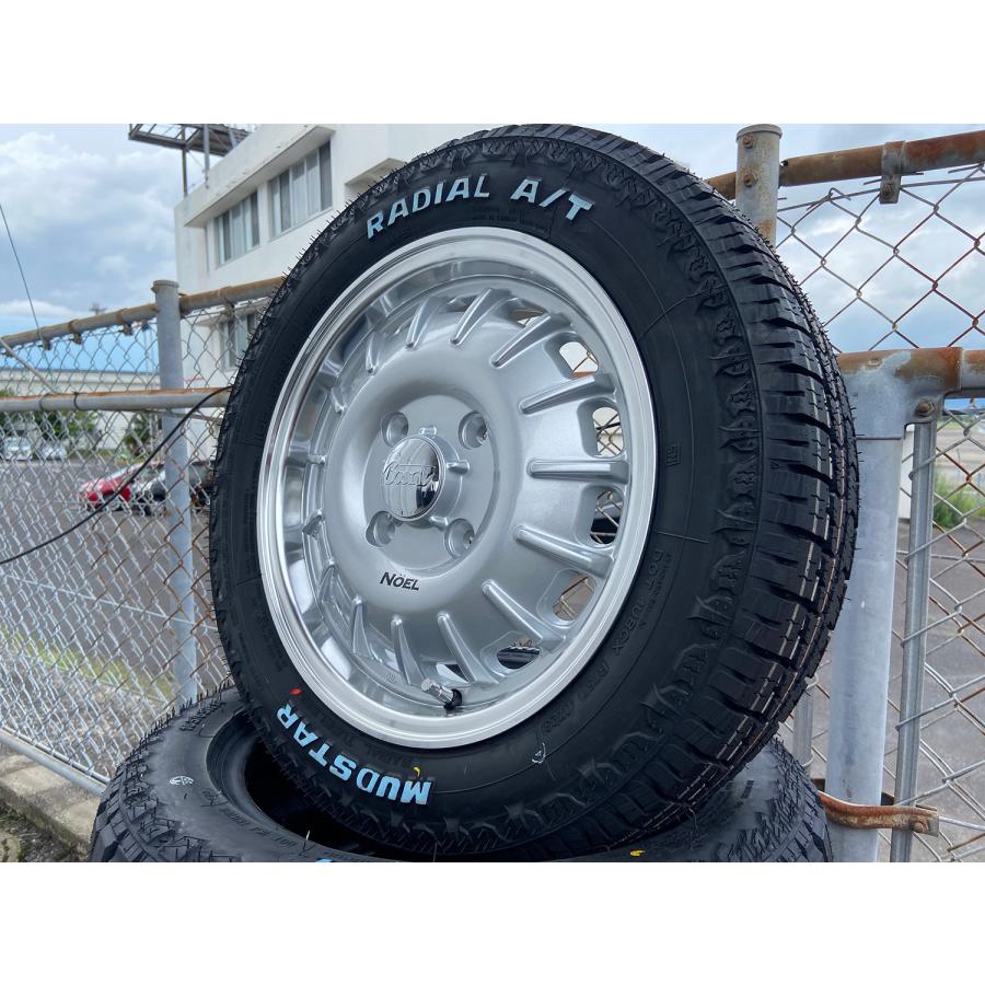 ライトエース　ホイールセット ライトエース タウンエース MUDSTAR Radial AT 175/65R14 82H 14