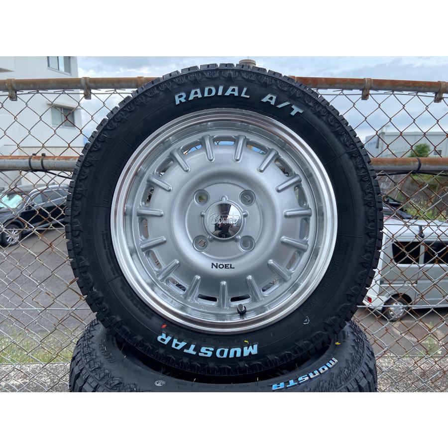 ライトエース　ホイールセット ライトエース タウンエース MUDSTAR Radial AT 175/65R14 82H 14