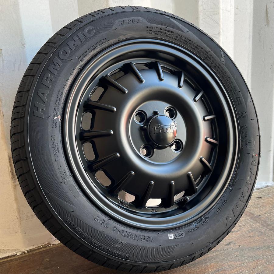早い者勝ち‼️美品バリ溝‼️スペーシア純正サマータイヤアルミ