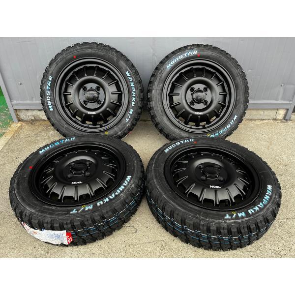 カスタムエディション　軽四　軽トラ　155/65R14 MUDSTAR 【新品4本セット】軽トラ 軽バン ハイゼット エヴリィ