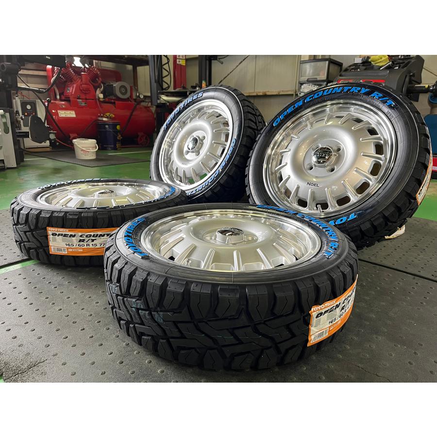 OPEN COUNTRY ノエルホイール 165/60R15 デリカミニ TOYO トーヨー