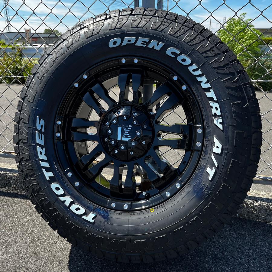 OPEN COUNTRY サマータイヤホイール 4本 プラド ハイラックス 17インチ