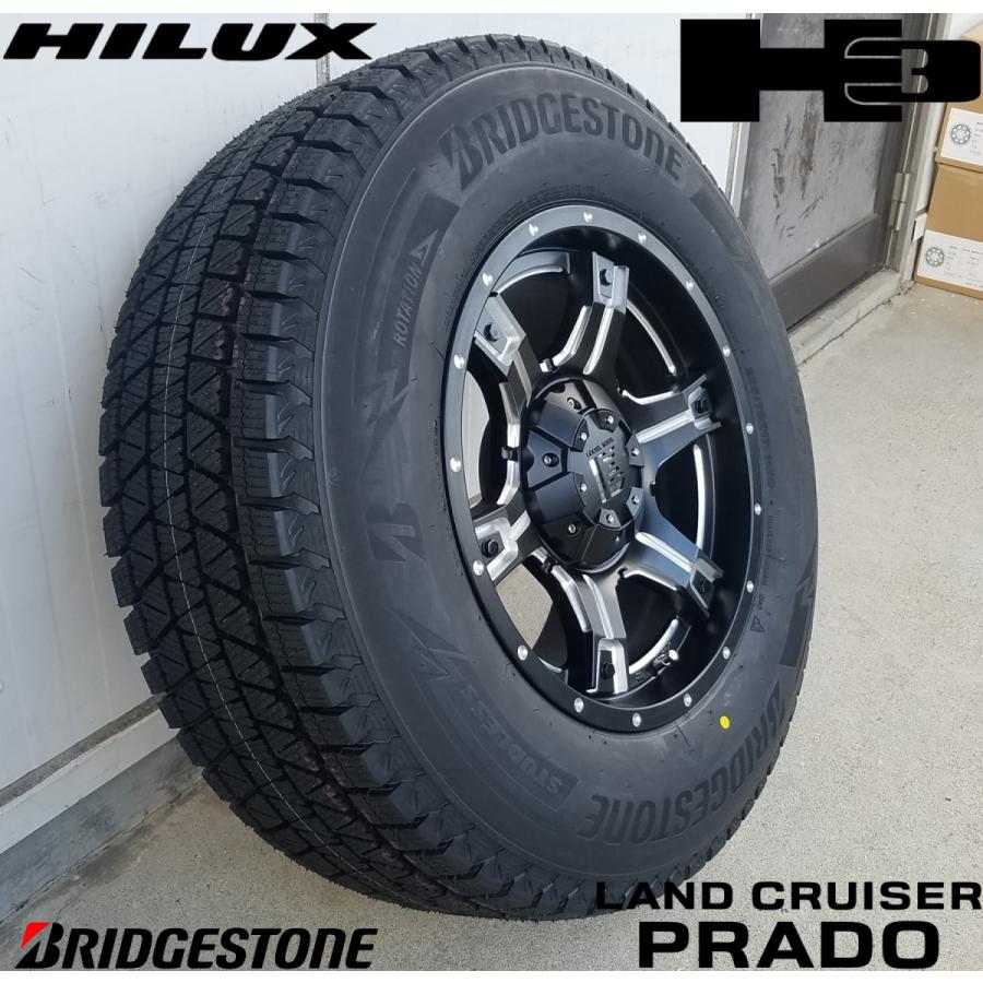 国産スタッドレス プラド ハイラックス サーフ FJ H3 ダンロップ