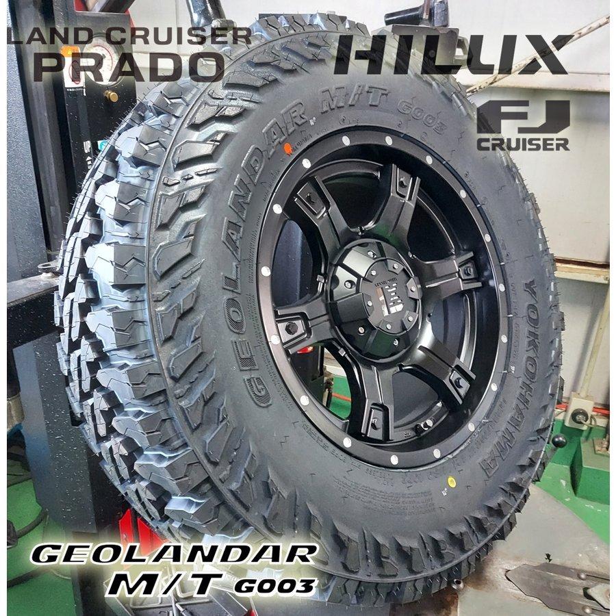ハイエース プラド ハイラックス FJ H3 タイヤホイールセット 17インチ