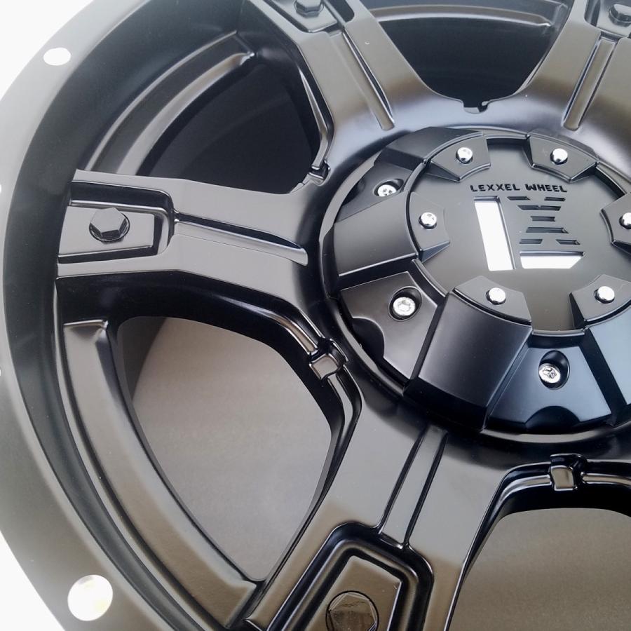 ◇LEXXEL OUTLAW 17インチ◇5本 ジープラングラー外し LEXXEL OutLaw(アウトロー) offroad style JL JK ラングラー ハリアー