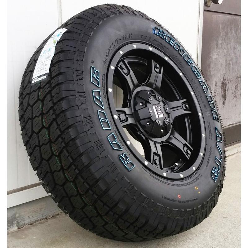 LEXXEL【Outlaw offroad style】サーフ プラド FJ サバーバン タホ Ｈ3 エスカ 17インチ RENEGADE A/T5 RADAR  265/70R17 爆買の画像