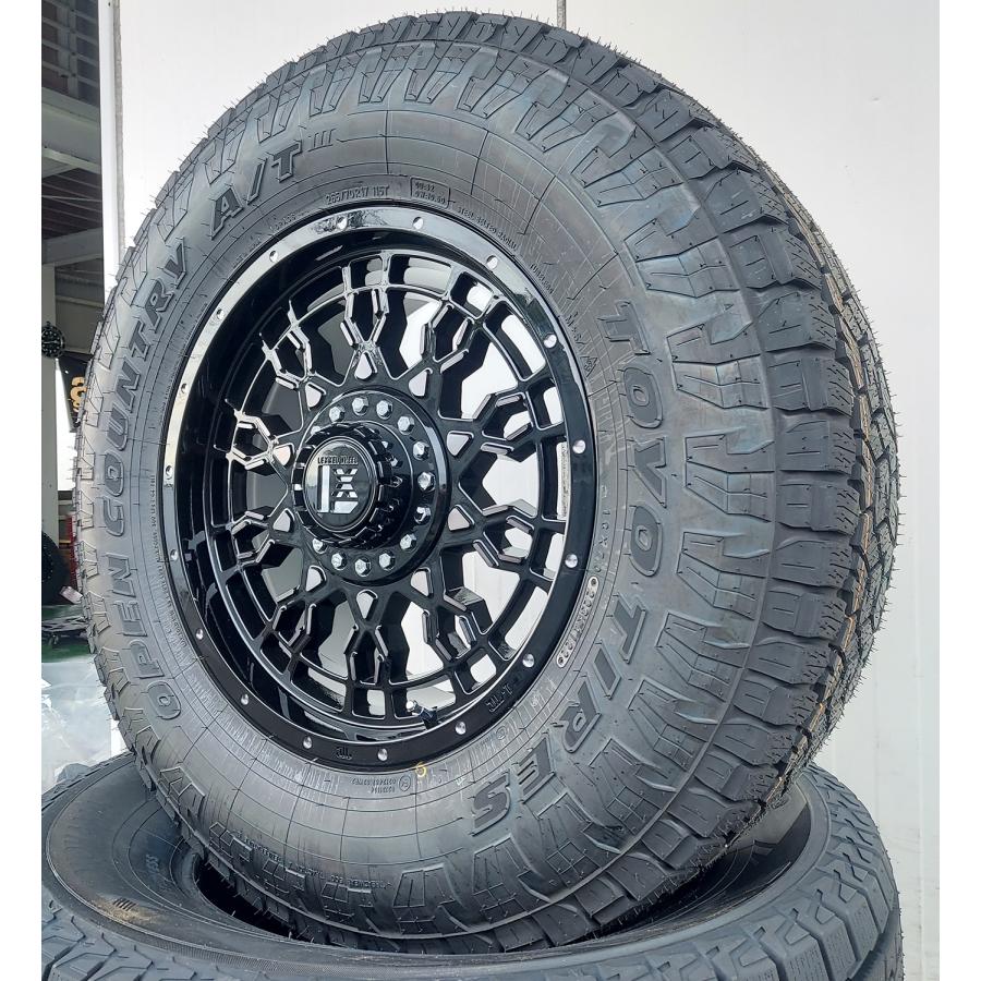 プラド(TZ-G含) ハイラックス FJ 18インチ LEXXEL PreDator プレデター TOYO OPENCOUNTRY AT3 285/60R18 265/65R18 265/60R18｜wat｜06