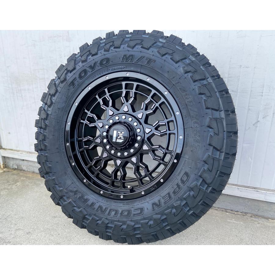 【新品】プラド FJクルーザー タイヤ ホイール4本セット トーヨー オープンカントリーMT 265/70R17 ノーマル車高対応 17インチ｜wat｜03