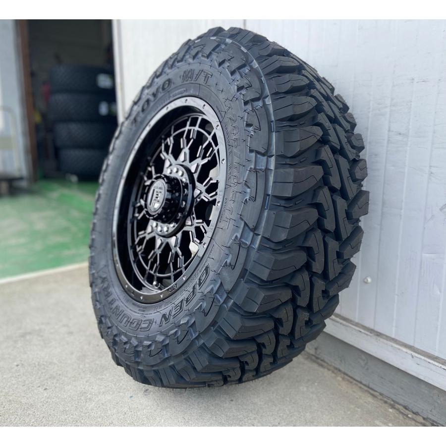 【新品】プラド FJクルーザー タイヤ ホイール4本セット トーヨー オープンカントリーMT 265/70R17 ノーマル車高対応 17インチ｜wat｜05