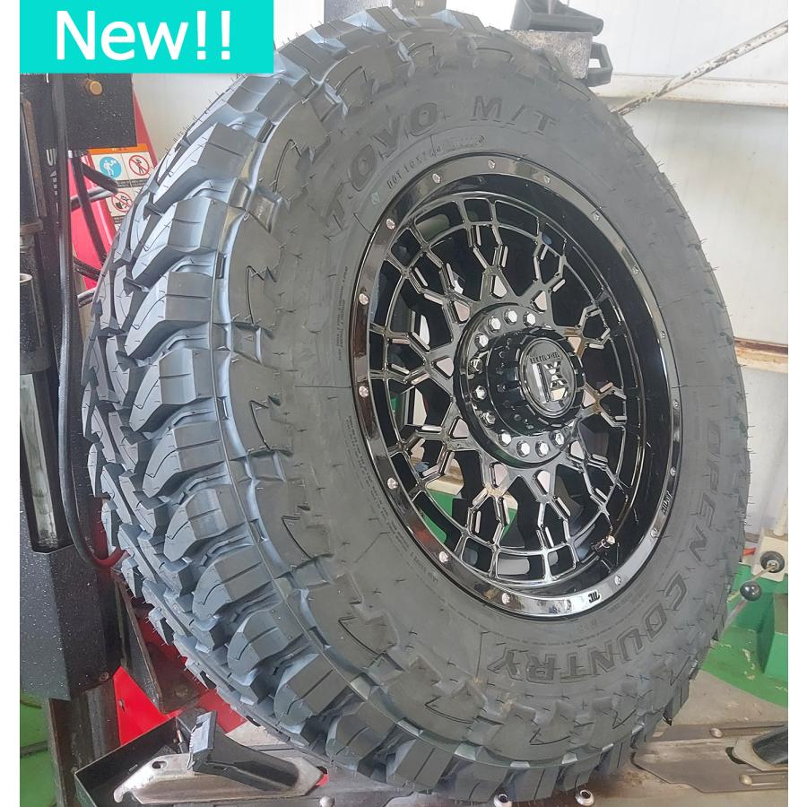 プラド ハイラックス FJ H3 タイヤホイールセット 17インチ PreDator TOYO OPENCOUNTYR MT 265/65RR17 265/70R17 4本セット｜wat｜05