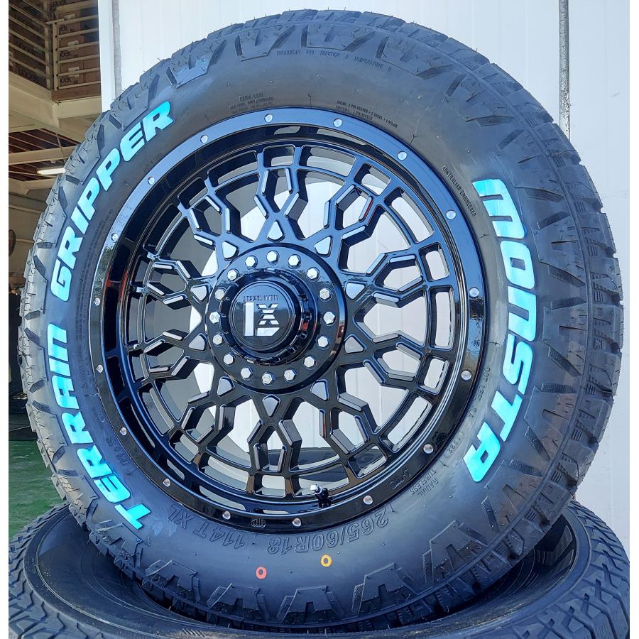 エスカレード ナビゲーター サバーバン H3 タホ 18インチ LEXXEL PreDator プレデター MONSTA TERRAINGRIPPER 285/60R18 285/65R18｜wat｜04