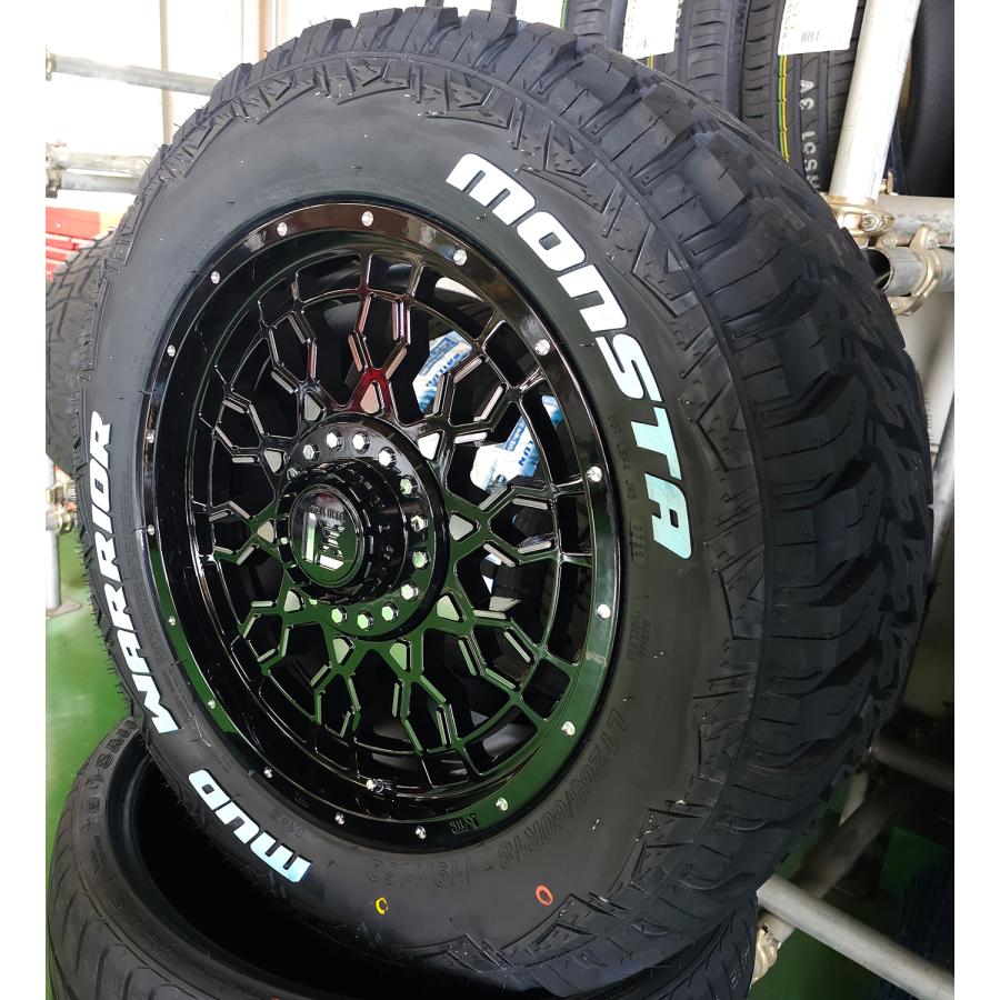 ラングラー JL JK Jeep  グランドチェロキー MONSTA モンスタ マッドウォーリア 265/60R18 285/60R18 18インチ LEXXEL PreDator プレデター　｜wat｜09