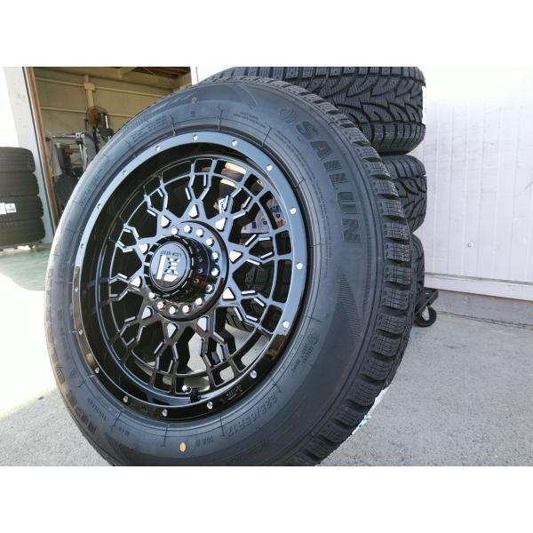ICE BLAZER プラド サーフ ハイラックス スタッドレスタイヤホイール 