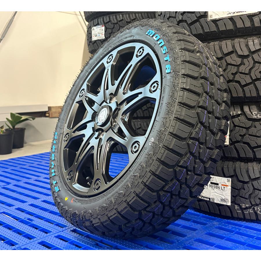 MONSTA TYRES ハイゼットジャンボ タイヤホイール MUD-X モンスタ RT