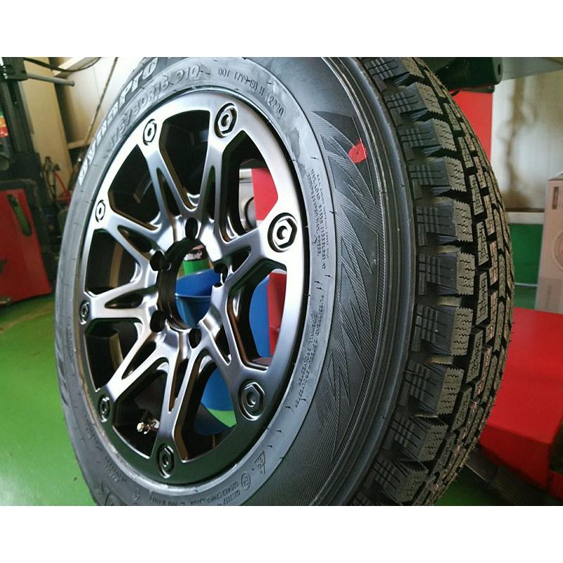 エコケッコウジムニー クロスクロウ スタッドレスタイヤ 16インチ ジムニー JB64専用 ナイトロパワー クロスクロウ(ブラック