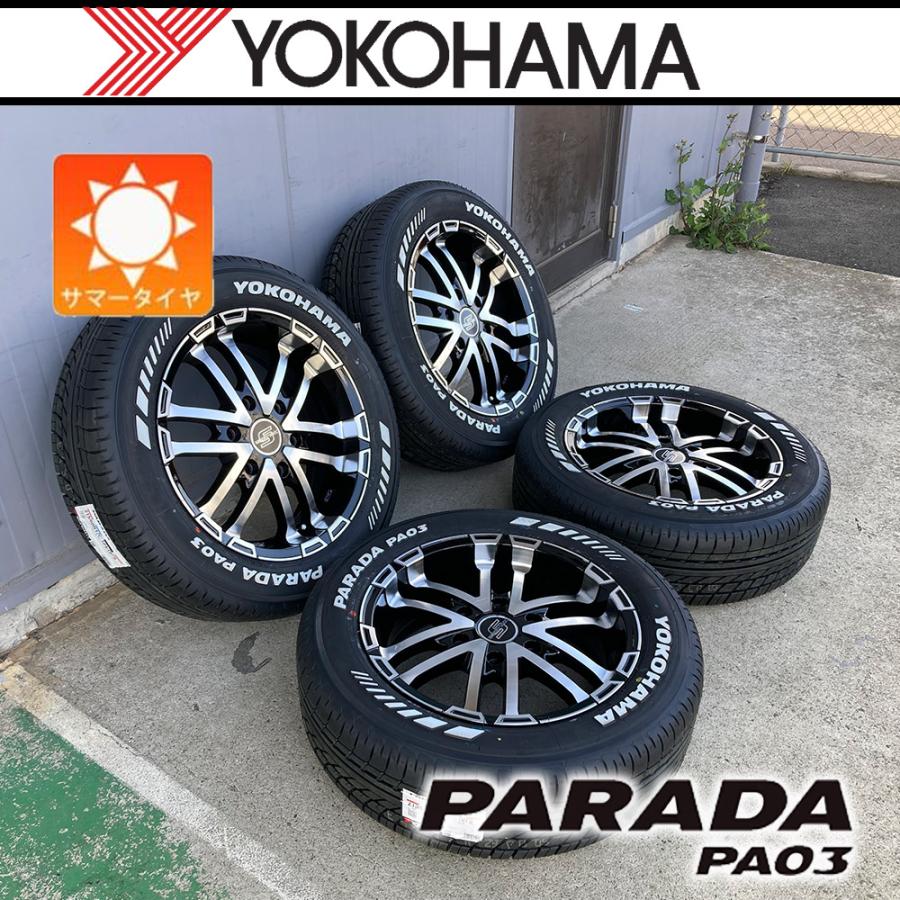 YOKOHAMA 215/60R17 タイヤ・ホイールセット 17インチ PARADA 【車種】ハイエース200系 | 新品 17インチ ヨコハマ パラダ 215