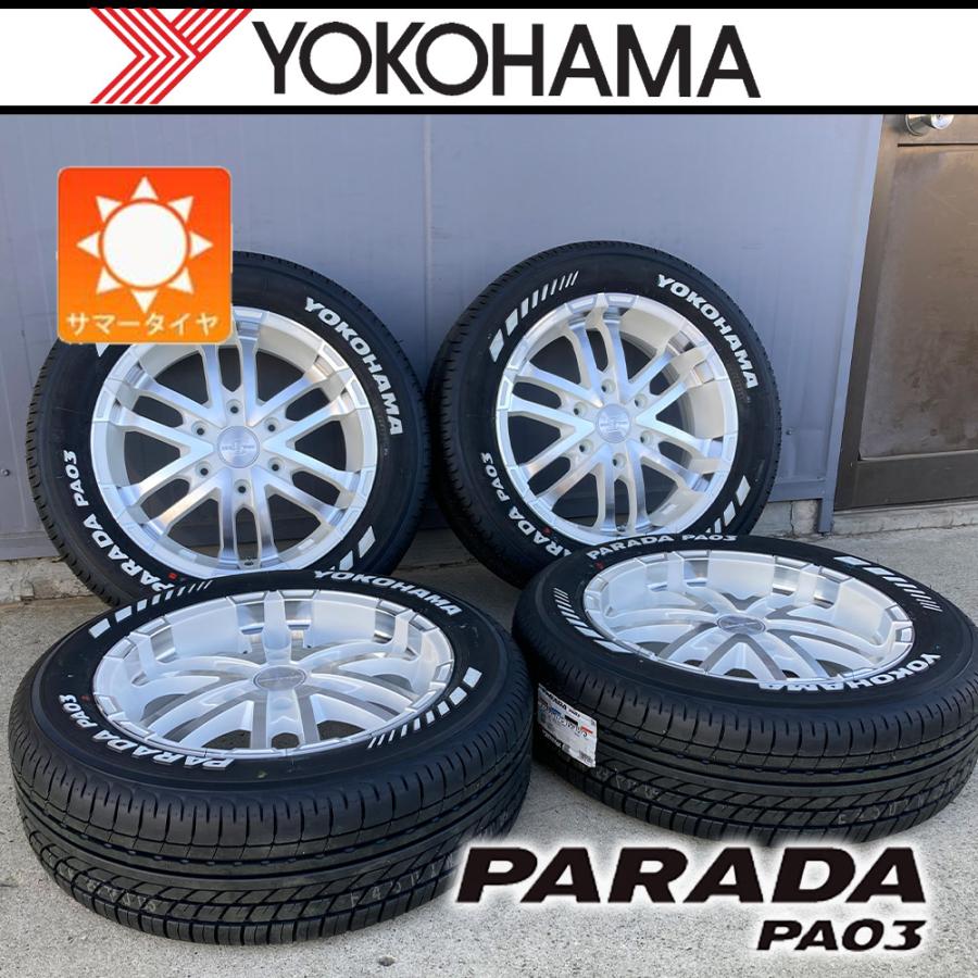 PARADA 【車種】200系ハイエース | 新品 サマータイヤ YOKOHAMA PA03