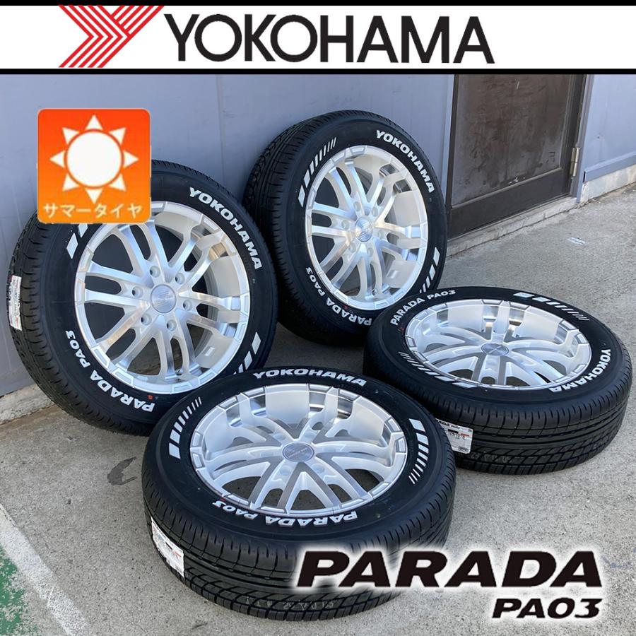 送料無料格安出品！ヨコハマ　パラダPA03 215/60R17ハイエース等に2本 PARADA 200系ハイエース HIACE | 車検対応 ヨコハマ YOKOHAMA PA03 215