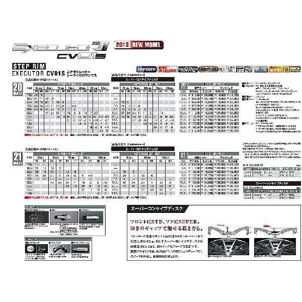 BMW 7Series F01/02】 SSR EXECUTOR CV01/CV01S 20in NITTOセット