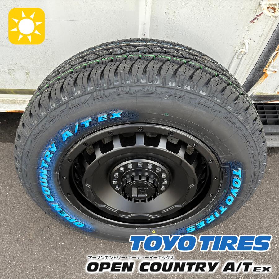 デリカ RAV4 エクストレイル ホワイトレター 215/70R16 A/T OPEN COUNTRY デリカD5 RAV4 エクストレイル 用 タイヤホイールセット