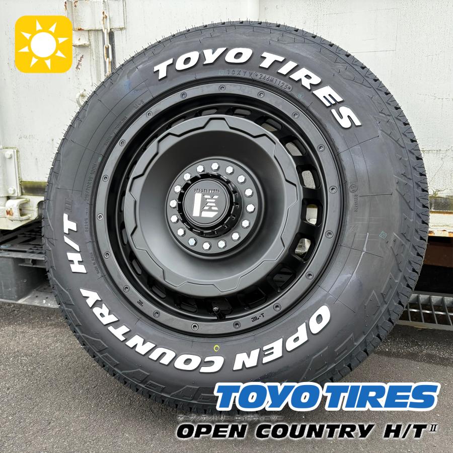BRUT ホイール TOYO OPEN COUNTRY R/T デリカD5 OPEN COUNTRY 【新品】デリカD5／RAV4／エクストレイル対応 TOYO HT2
