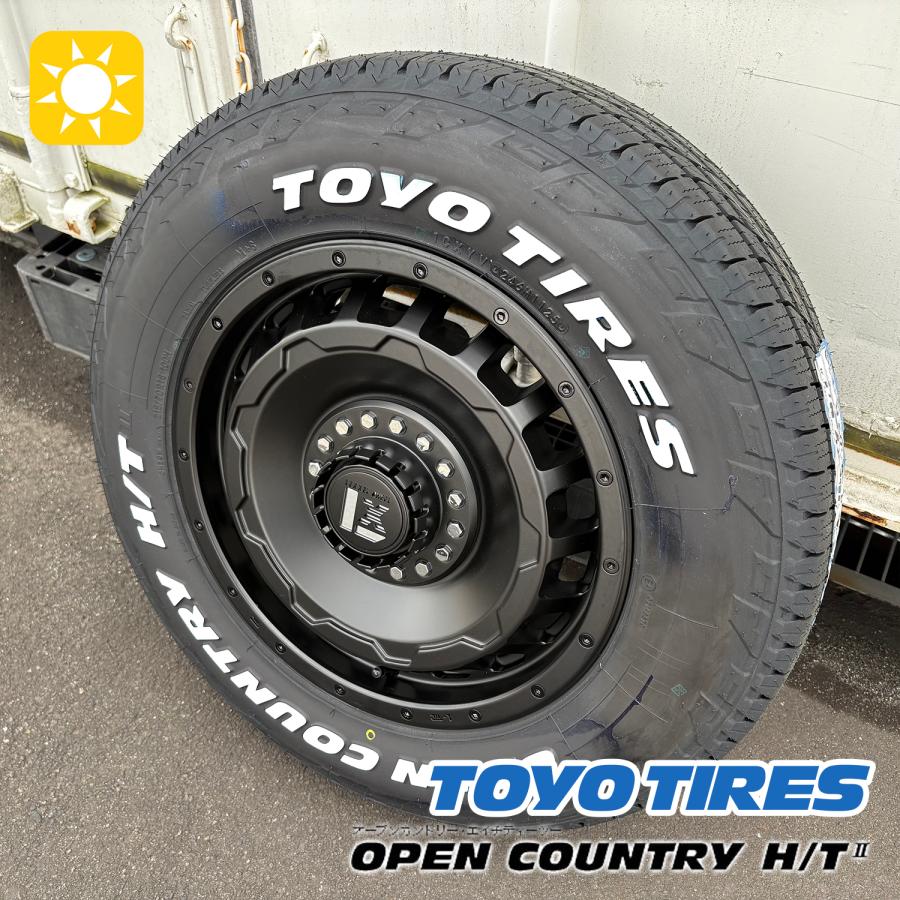 50系 160系 オープンカントリー ホワイトレター タイヤホイールセット OPEN COUNTRY TOYO オープンカントリー HT2 215/70R16 ホワイトレター