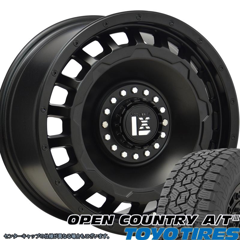 プラド パジェロ ハイラックス 17インチ LEXXEL SwaGGer スワッガー TOYO OPENCOUNTRY AT3 265/70R17 265/65R17_11