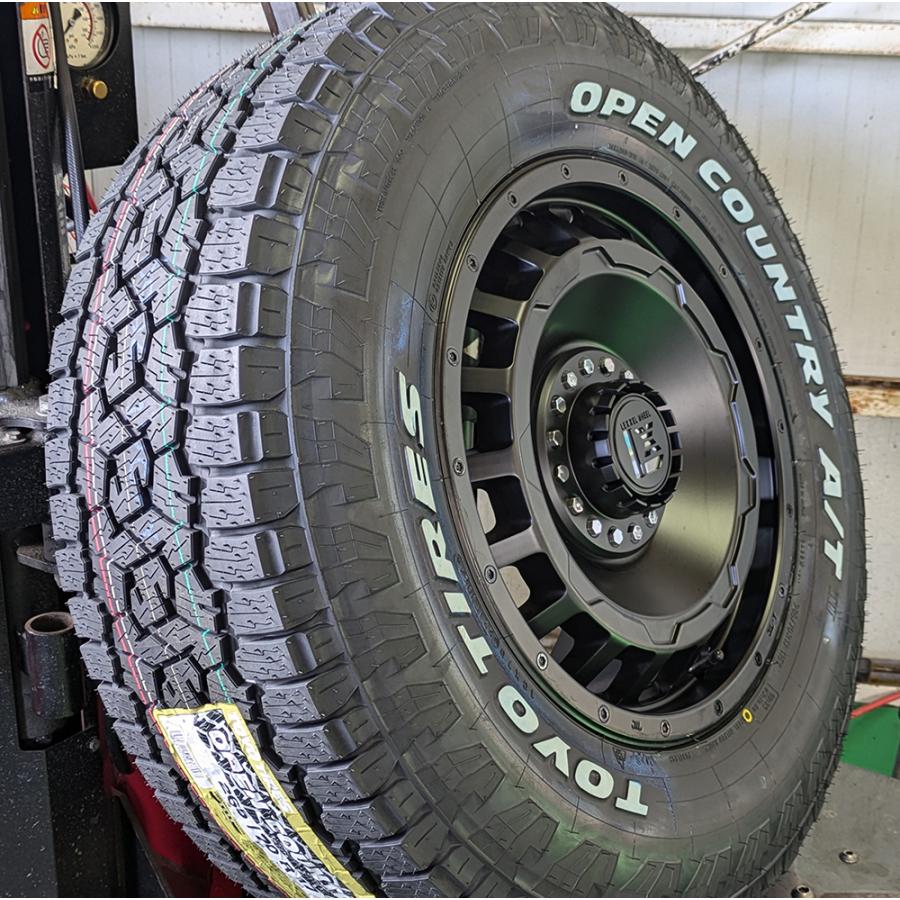 プラド パジェロ ハイラックス 17インチ LEXXEL SwaGGer スワッガー TOYO OPENCOUNTRY AT3 265/70R17 265/65R17_1
