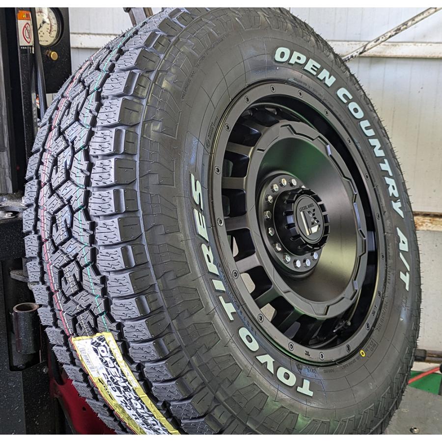 プラド パジェロ ハイラックス 17インチ LEXXEL SwaGGer スワッガー TOYO OPENCOUNTRY AT3 265/70R17 265/65R17_2