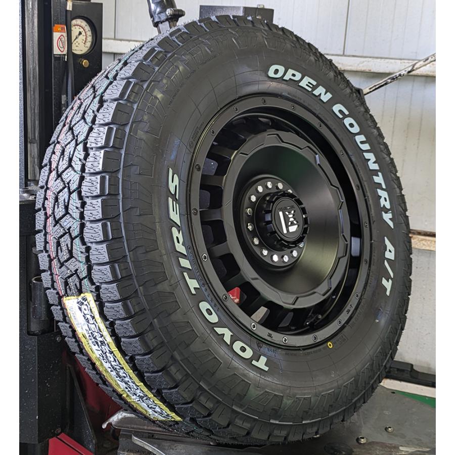 プラド パジェロ ハイラックス 17インチ LEXXEL SwaGGer スワッガー TOYO OPENCOUNTRY AT3 265/70R17 265/65R17_3