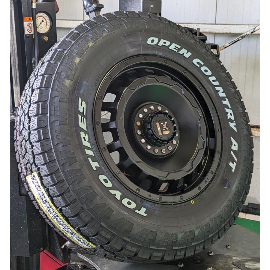 プラド パジェロ ハイラックス 17インチ LEXXEL SwaGGer スワッガー TOYO OPENCOUNTRY AT3 265/70R17 265/65R17_4