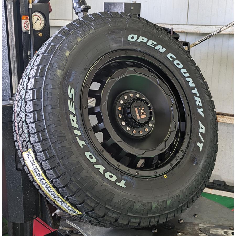 プラド パジェロ ハイラックス 17インチ LEXXEL SwaGGer スワッガー TOYO OPENCOUNTRY AT3 265/70R17 265/65R17_5
