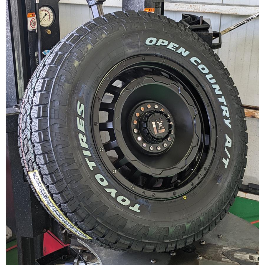 プラド パジェロ ハイラックス 17インチ LEXXEL SwaGGer スワッガー TOYO OPENCOUNTRY AT3 265/70R17 265/65R17_9