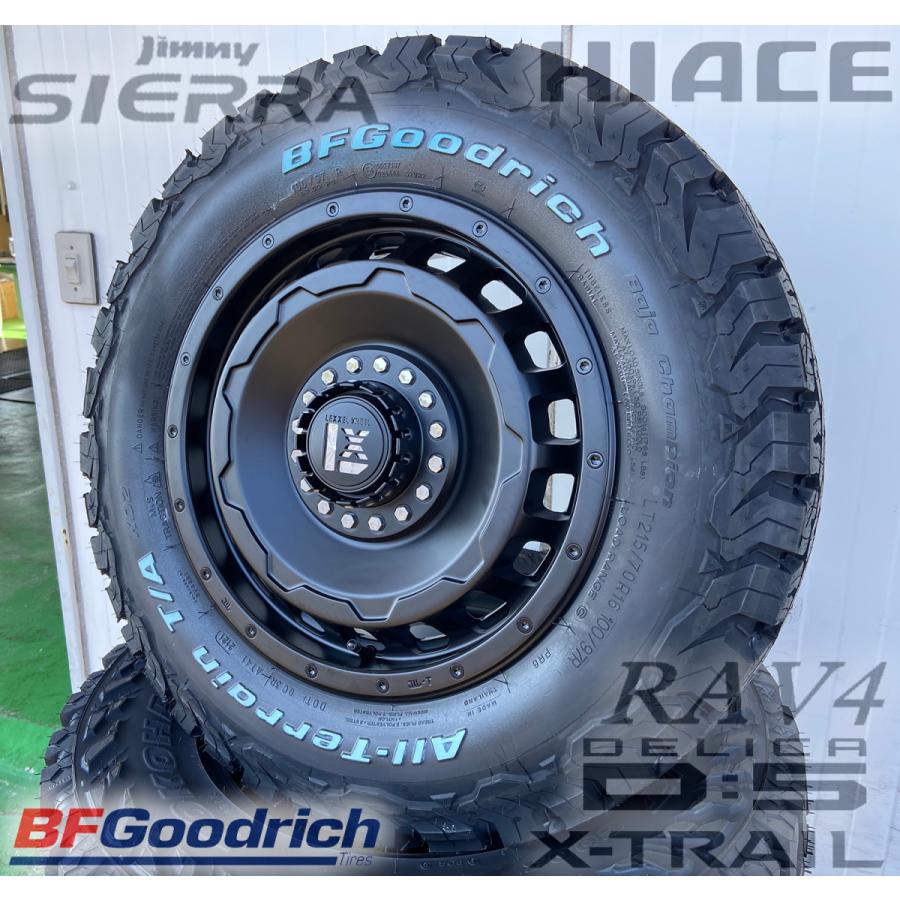 JB74 BFGoodrich 215/75R15 純正ホイール 5本セット 1本 背面 スペア用 JB74 ジムニー シエラ 純正アルミホイール PCD139 7