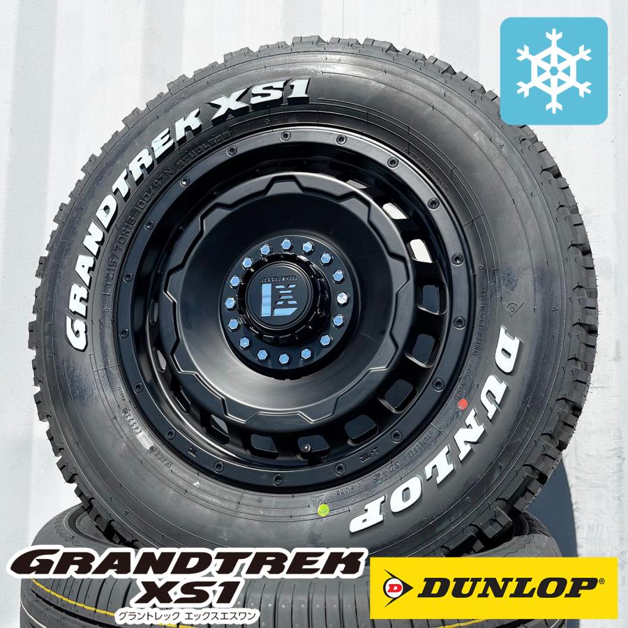 GRANDTREK 即納 ジムニーシエラ JB74W スタッドレスホワイトレター 16