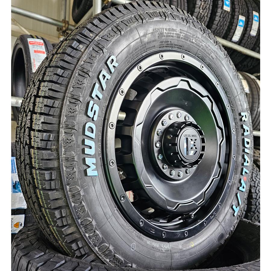 ハイエース 車検対応 ハイエース200系 タイヤホイールセット MUDSTAR