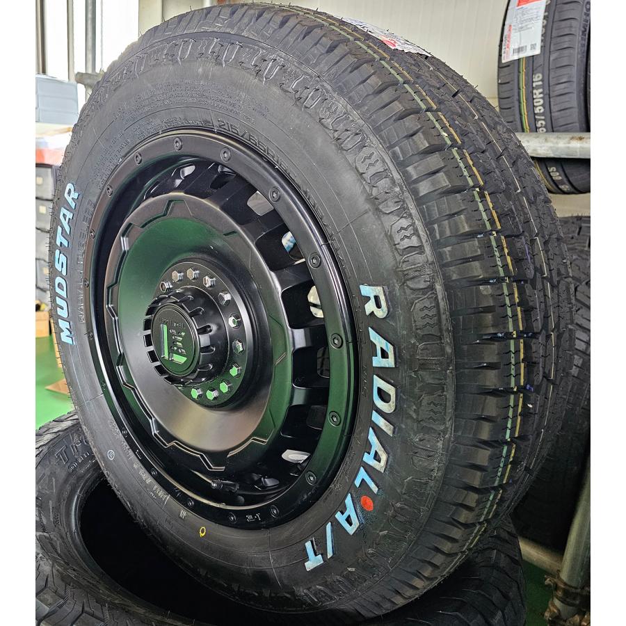 ハイエース 車検対応 ハイエース200系 タイヤホイールセット MUDSTAR