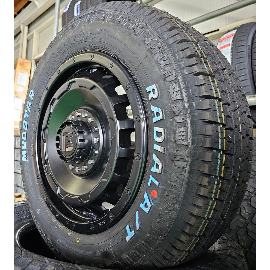 ハイエース 車検対応 ハイエース200系 タイヤホイールセット MUDSTAR