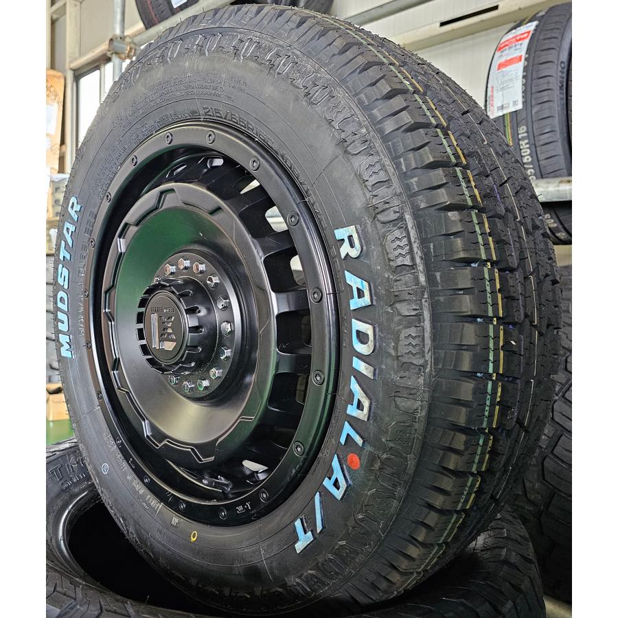 ハイエース 車検対応 ハイエース200系 タイヤホイールセット MUDSTAR