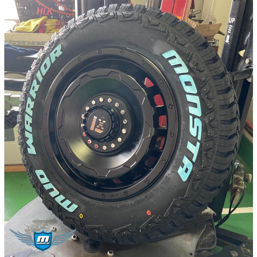 MONSTA TYRES ハイエース200系 タイヤホイールセット MONSTA