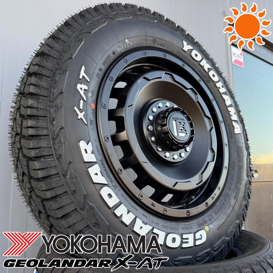 GEOLANDAR ジムニー JB64 現行 ヨコハマ ジオランダー X-AT 185 GEOLANDAR ジムニー JB64 現行 ヨコハマ ジオランダー X-AT 185