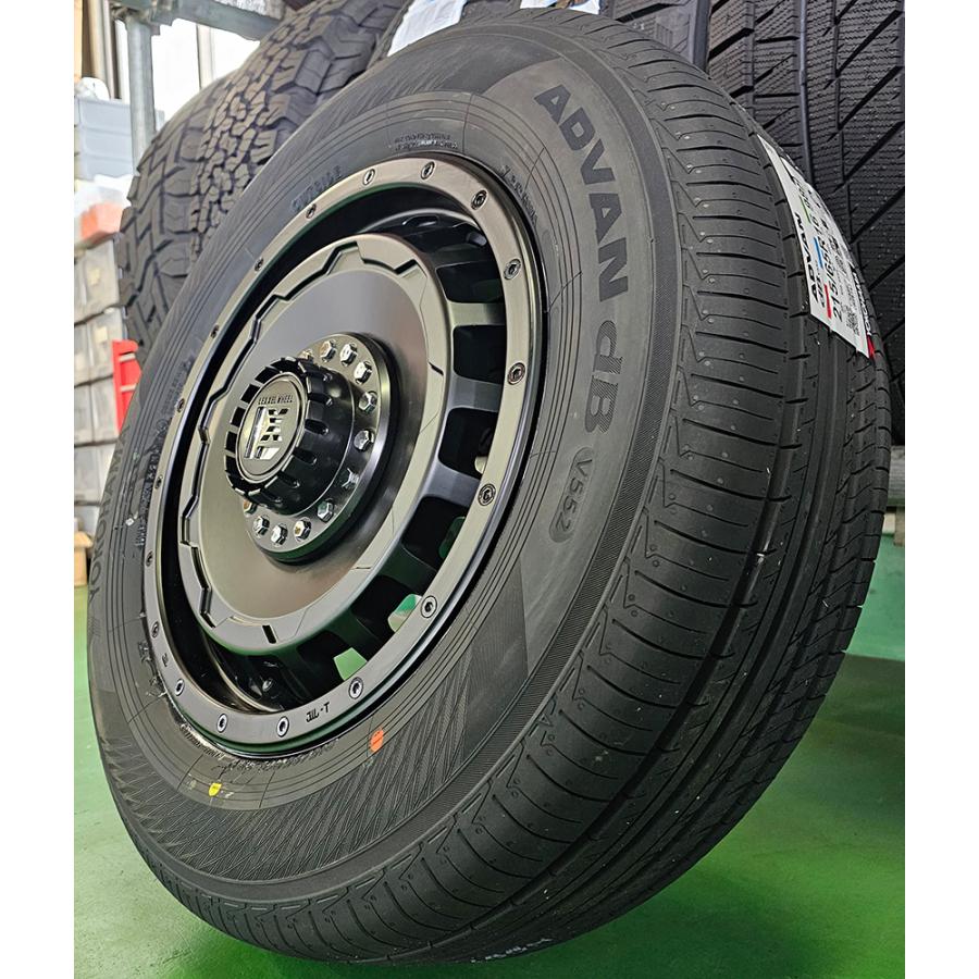 プリウスα ステップワゴン ヴォクシー 純正サイズ SwaGGer  ADVAN dB V552 205/60R16 新品タイヤホイール4本セット!!｜wat｜05