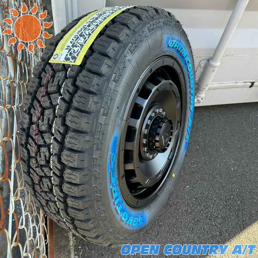 OPEN COUNTRY 車検対応 夏用 ハイエース 200系 タイヤホイール